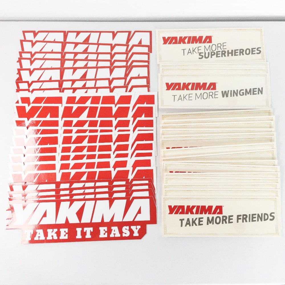 Yakima Sticker Decal Bundle Variety 39 Pack Lot